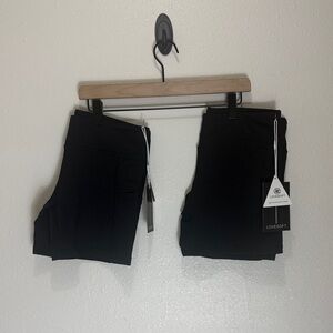 Love soft 2 Pairs Black shorts, Size S